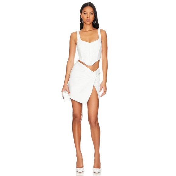 NWOT LAMARQUE Trisha Skirt in White - Picture 5 of 9